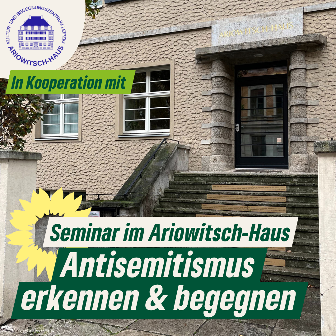 Veranstaltungsgrafik zu Tagesseminar "Antisemitismus erkennen und begegnen"
