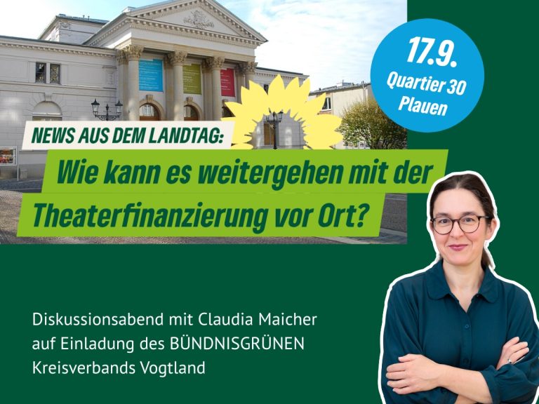 Diskussionsabend zur Theaterfinanzierung: Wie geht’s weiter in Plauen?